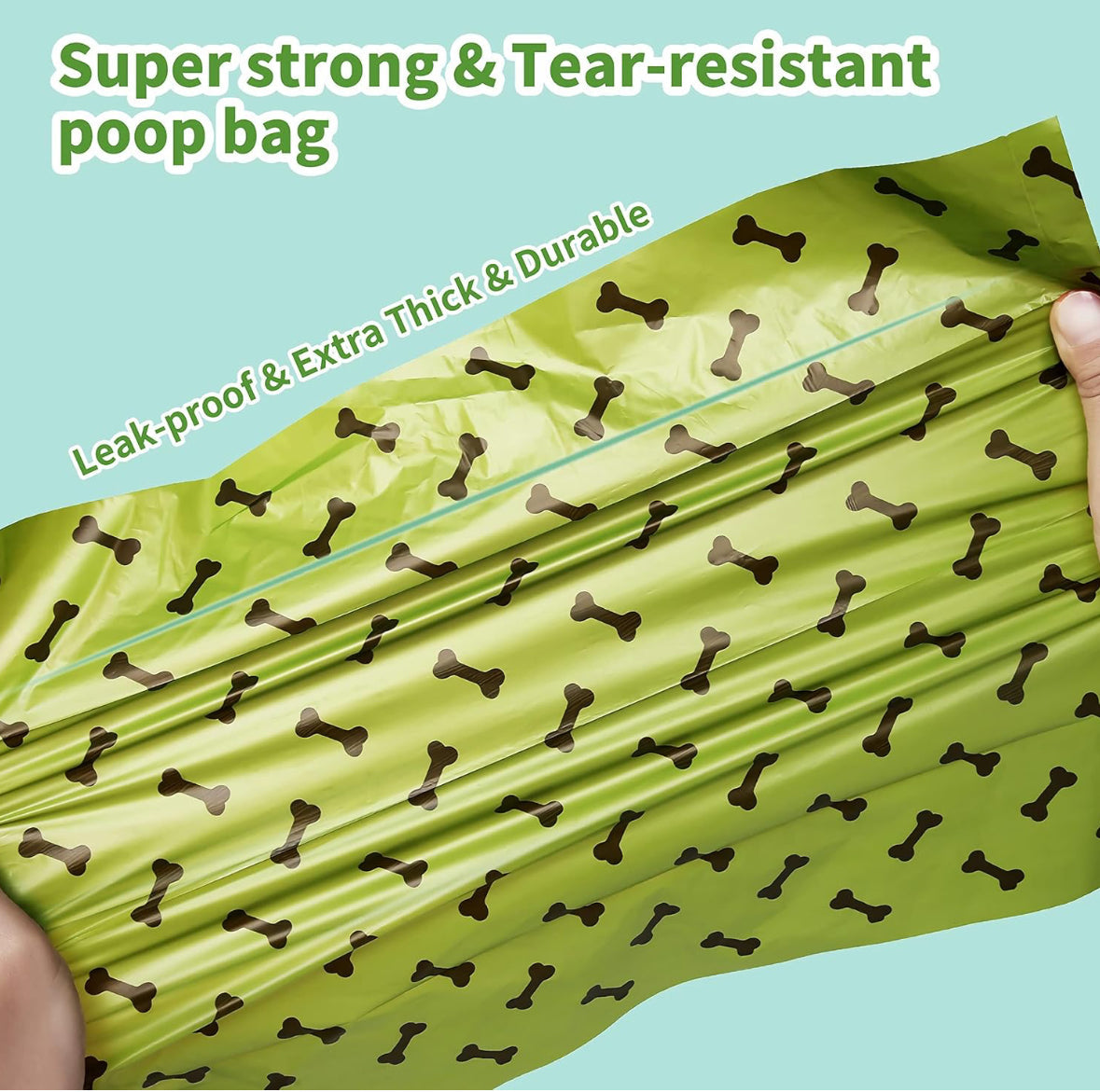 Dog Bags for Poop - 330 Count Thick Waste Bags - Lavender-Scented With Holder - Leak-Proof Doggie Bags - 22 Pack Rolls, 15 Per Roll - Online Swap Meet