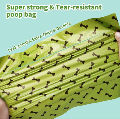 Dog Bags for Poop - 330 Count Thick Waste Bags - Lavender-Scented With Holder - Leak-Proof Doggie Bags - 22 Pack Rolls, 15 Per Roll - Online Swap Meet