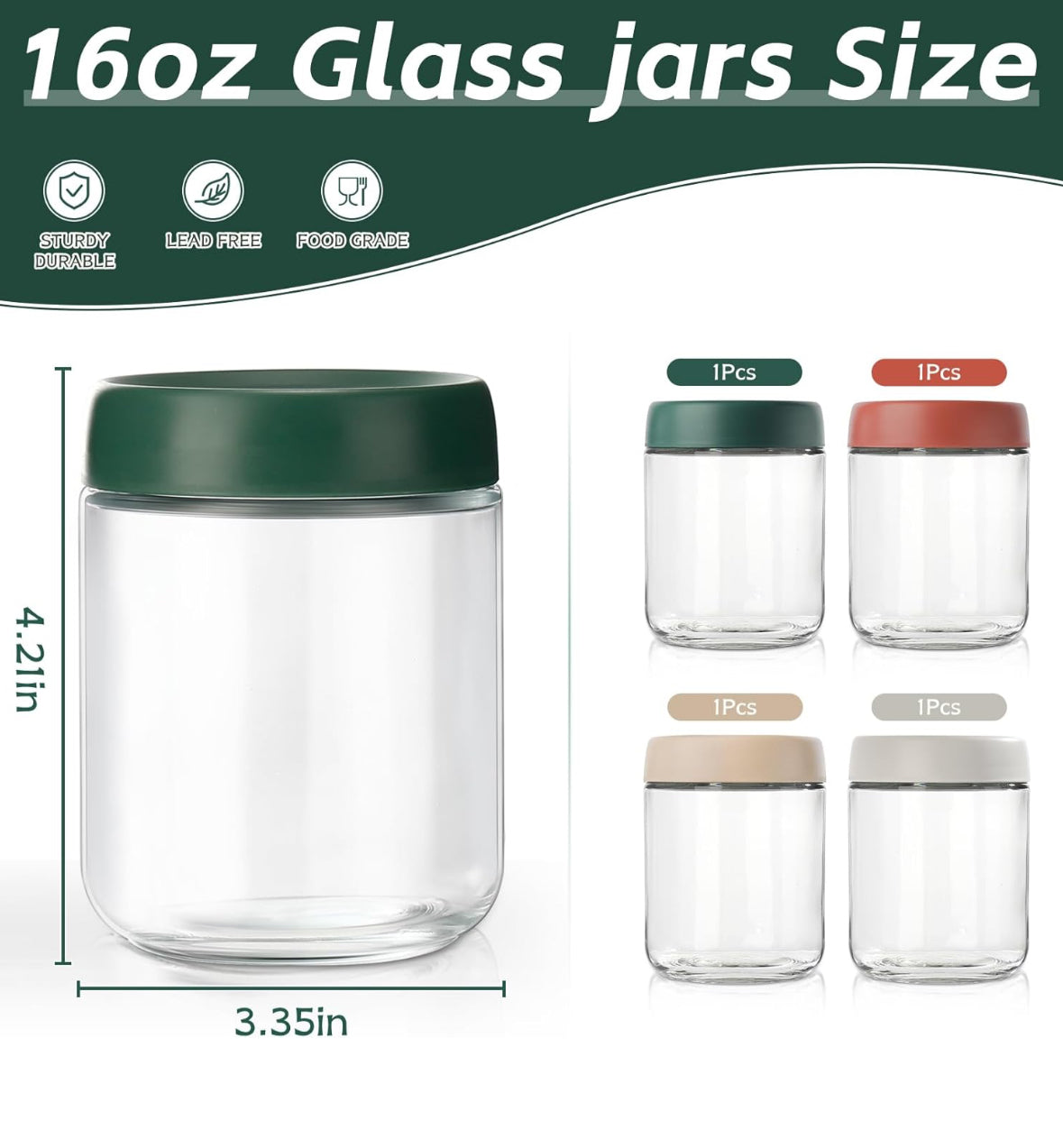 Glass Jar Set - Online Swap Meet