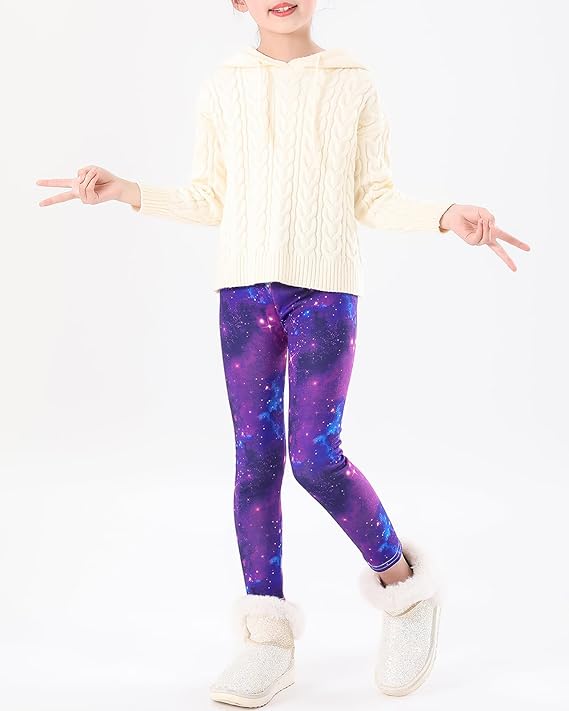 Adorel Girls' Fleece Pink, Purple Star, 14-16years - Online Swap Meet